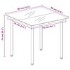 vidaXL 5-tlg. Garten-Essgruppe mit Kissen Beige Poly Rattan