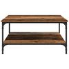 vidaXL Couchtisch Altholz 80 x 80 x 40 cm Holzwerkstoff
