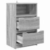 vidaXL Nachttisch Graues Sonoma 40 x 30 x 467 cm Holzwerkstoff