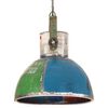 vidaXL H&auml;ngelampe Industrie-Stil 25 W Mehrfarbig Rund 40 cm E27