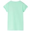 Kinder-T-Shirt Knallgr&uuml;n 104