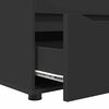 vidaXL Aufbewahrungsschrank Schwarz 40 x 48 x 57 cm Holzwerkstoff