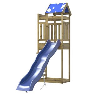 vidaXL Spielturm Impr&auml;gniertes Kiefernholz