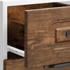 vidaXL K&uuml;chenunterschrank Kalmar R&auml;uchereiche Holzwerkstoff