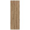 vidaXL Schrank mit T&uuml;r Artisan-Eiche 79,5 x 49 x 156 cm Holzwerkstoff