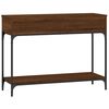 vidaXL Konsolentisch Braun Eichen-Optik 100x34,5x75 cm Holzwerkstoff