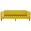 vidaXL Tagesbett mit Matratze Gelb 90x200 cm Samt