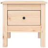 vidaXL Beistelltisch 40x40x39 cm Massivholz Kiefer