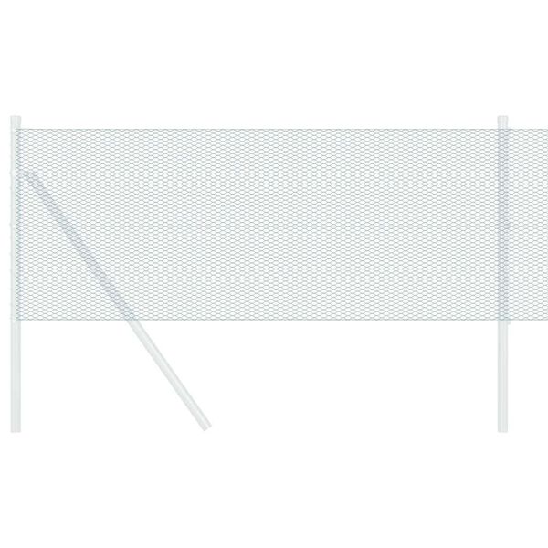 vidaXL Hexagonzaun Gr&uuml;n 0,5 x 50 m PVC