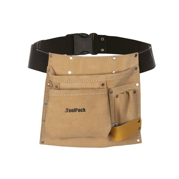 Toolpack Werkzeugg&uuml;rtel mit Tasche Superior Leder 366.006