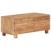 vidaXL Couchtisch 90x50x40cm Massivholz Mango