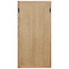 vidaXL Spiegel 60x120 cm Eiche Massivholz