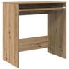 vidaXL Schreibtisch Artisan-Eiche Holzwerkstoff 77,5 x 43 x 79 cm