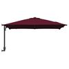 vidaXL Garten-Sonnenschirm Bordeauxrot 248,5 x 247,5 x 160 cm