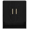 vidaXL Wandschrank Schwarz Eichen-Optik 60 x 31 x 70 cm Holzwerkstoff