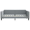 vidaXL Tagesbett Hellgrau 80x200 cm Stoff