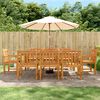 vidaXL Gartenst&uuml;hle 8 Stk. 56x55,5x90 cm Massivholz Akazie