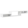 vidaXL Wandmontierter TV-Schrank Wandhalterung Wei&szlig; 150 x 28 x 26 cm