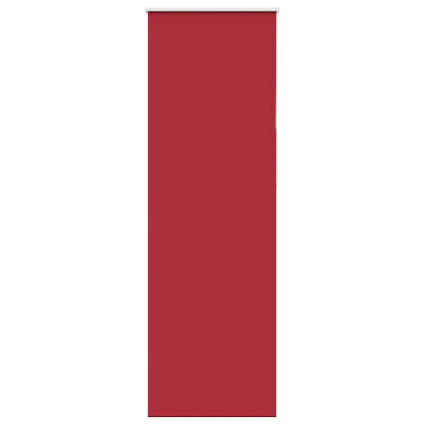 vidaXL Verdunkelungsrollo Rot 75x210 cm Stoffbreite 70,7 cm Polyester