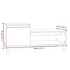 vidaXL Couchtisch Grau Sonoma 100x50x45 cm Holzwerkstoff
