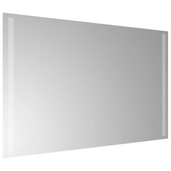vidaXL LED-Badspiegel 50x80 cm