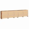 vidaXL LED-Sideboard Altholz 283 x 37 x 67 cm Holzwerkstoff