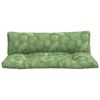 vidaXL Palettenkissen 2 Stk. Blattmuster Oxford-Gewebe
