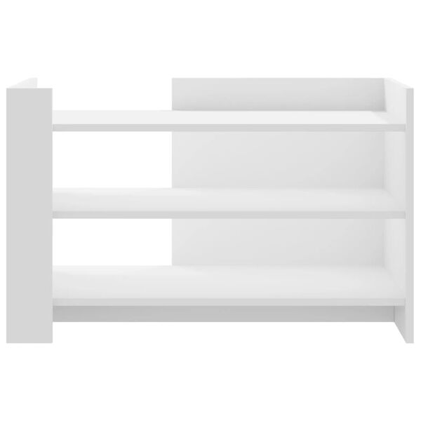 vidaXL Couchtisch Wei&szlig; 80x50x50 cm Holzwerkstoff