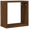 vidaXL W&uuml;rfelregale 2 Stk. Braune 30x15x30 cm