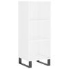 vidaXL Highboard Wei&szlig; 34,5x34x180 cm Holzwerkstoff
