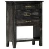 vidaXL Beistellschrank 60x30x80 cm Massivholz Mango