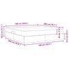 vidaXL Aufbewahrungsbett mit Matratze 2 pcs Cappuccino Leder