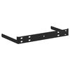 vidaXL Wandregal 2 pcs Wei&szlig; Marmor 40 x 23,5 x 4 cm Holzwerkstoff