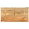 vidaXL Tischplatte mit Baumkante 100x60x2,5 cm Massivholz Mango