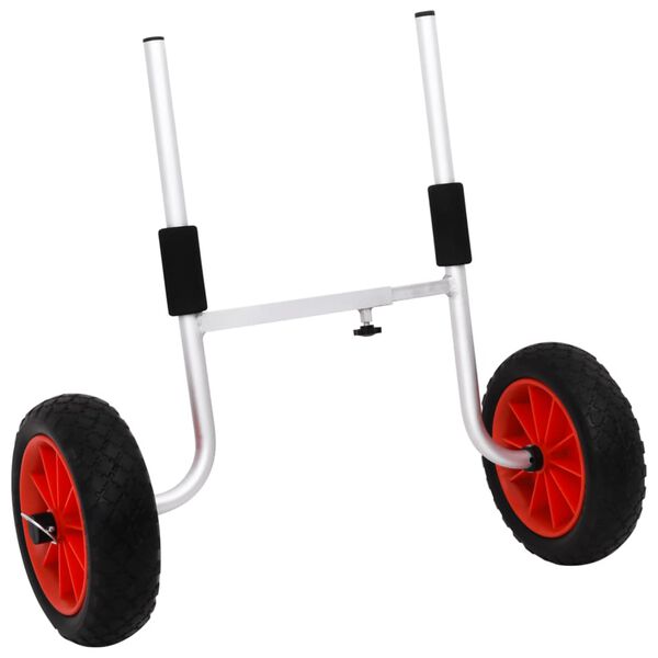 vidaXL Kajak-Trolley 90 kg Aluminium