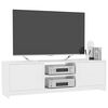 vidaXL TV-Schrank Wei&szlig; 120x30x37,5 cm Holzwerkstoff