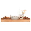 House Nordic Tablett Christina mit Griffen Natur