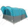 vidaXL Autozelt 4 Personen Blau Wasserfest