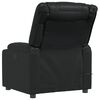vidaXL Massagesessel Schwarz Kunstleder