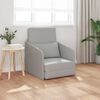 vidaXL Schlafsofa 60cm Wolkengrau Stoff