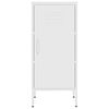 vidaXL Lagerschrank Wei&szlig; 42,5x35x101,5 cm Stahl