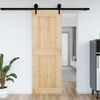 vidaXL T&uuml;r NARVIK 80x210 cm Massivholz Kiefer