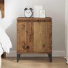 vidaXL Nachttisch Altholz 40 x 30 x 50 cm Holzwerkstoff