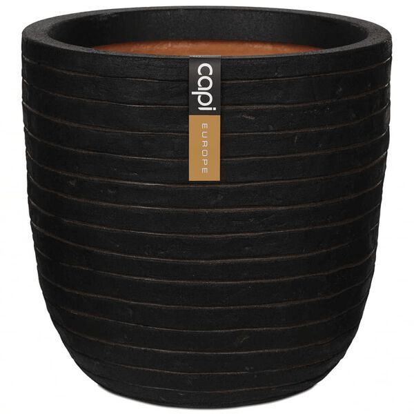 Capi Blumentopf Nature Row 43x41 cm Braun PKRWB933