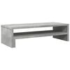 vidaXL Monitorst&auml;nder Betongrau 54x22x15 cm Holzwerkstoff