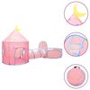 vidaXL Spielzelt f&uuml;r Kinder Rosa 301x120x128 cm