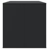 vidaXL Garten-Kissenbox PE Rattan 194x100x103 cm Schwarz