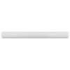 vidaXL Zaunblende Wei&szlig; 1x25 m HDPE 75 g/m&sup2;