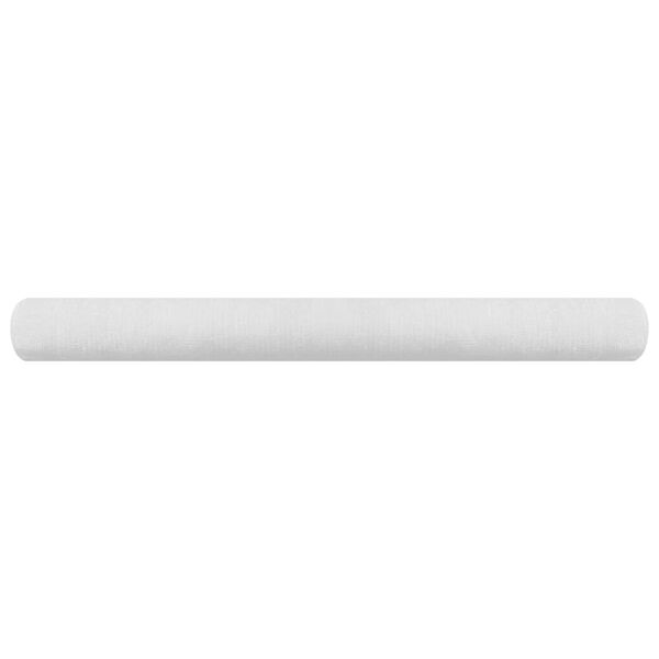 vidaXL Zaunblende Wei&szlig; 1x25 m HDPE 75 g/m&sup2;