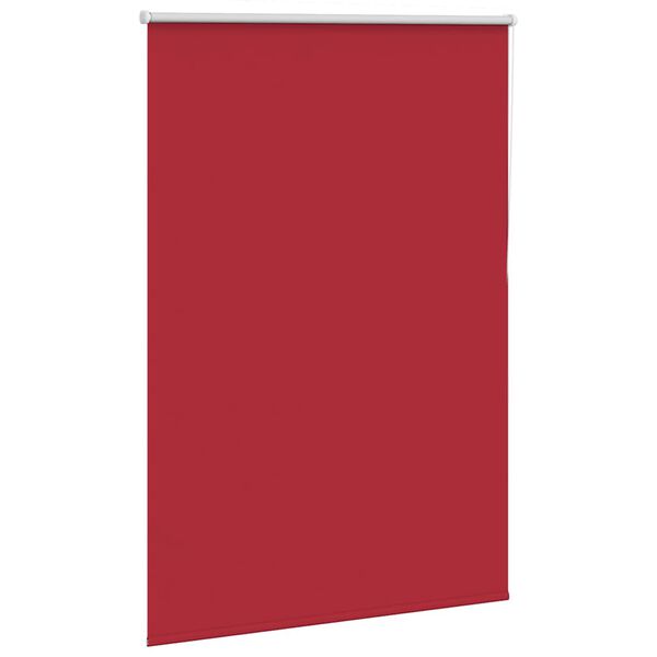 vidaXL Verdunkelungsrollo Rot 90x175 cm Stoffbreite 85,7 cm Polyester